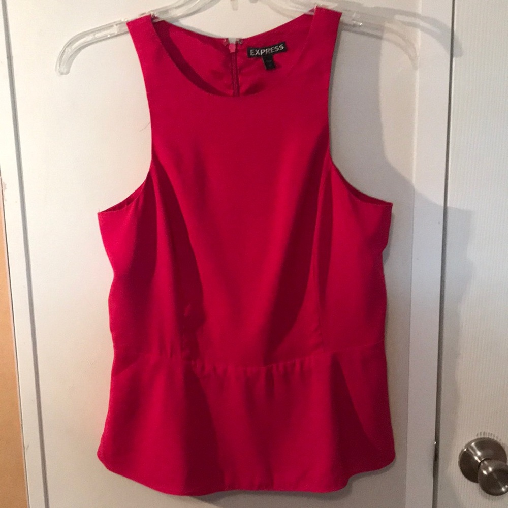 Pink express top